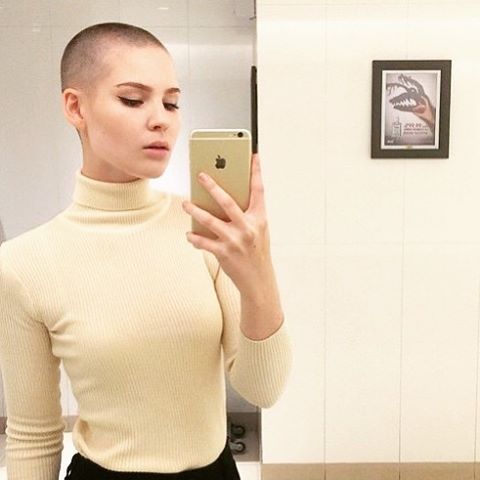 best shaved head women ideas on pinterest shaved hair women