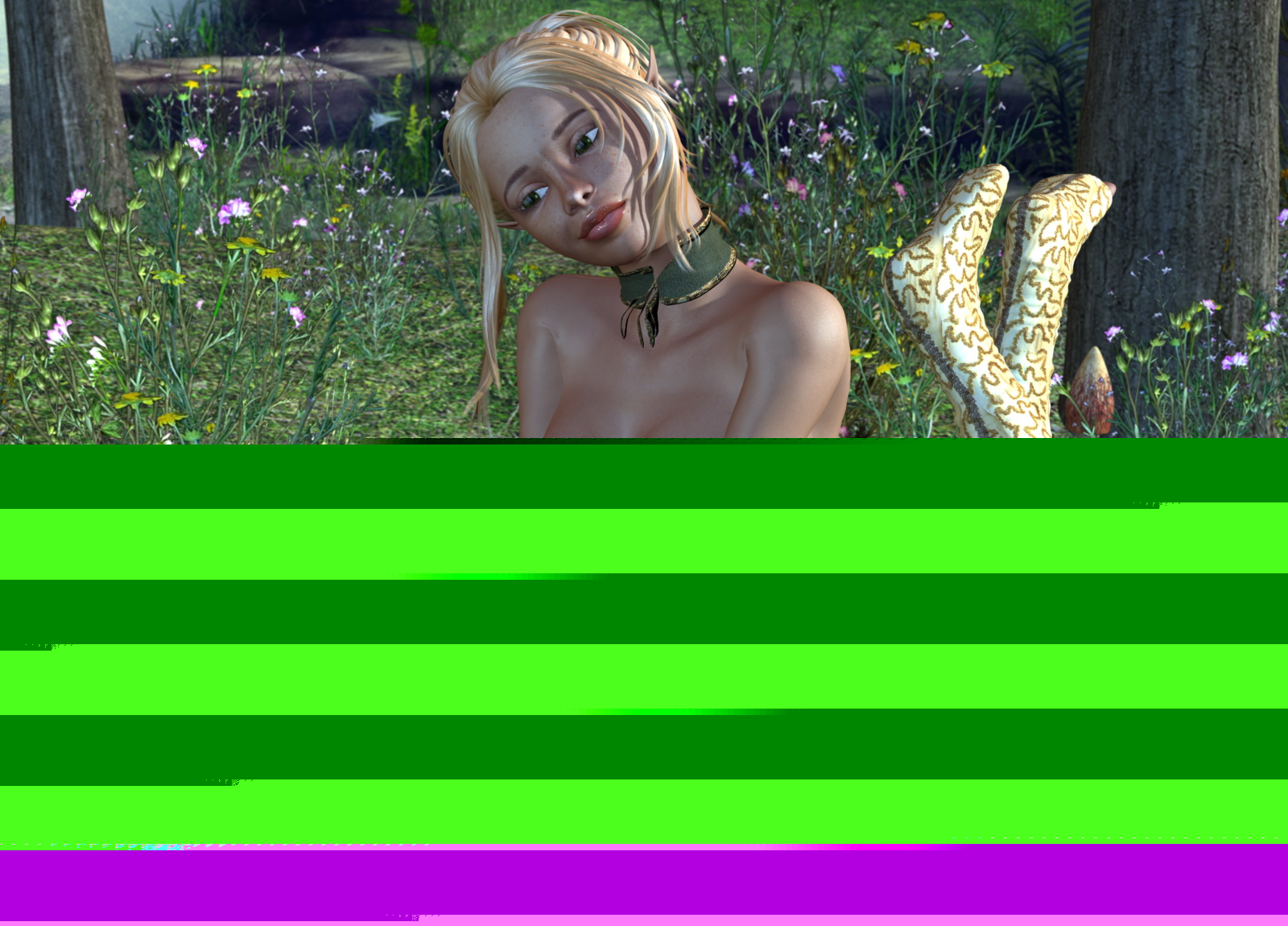cute elf lesbians love to show off monster anime sex 1