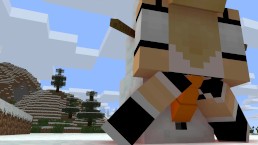minecraft its winter sebie snowman 2