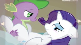 my little pony spike rarity 2
