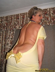 playful granny yellow short years ago pics xxxdessert