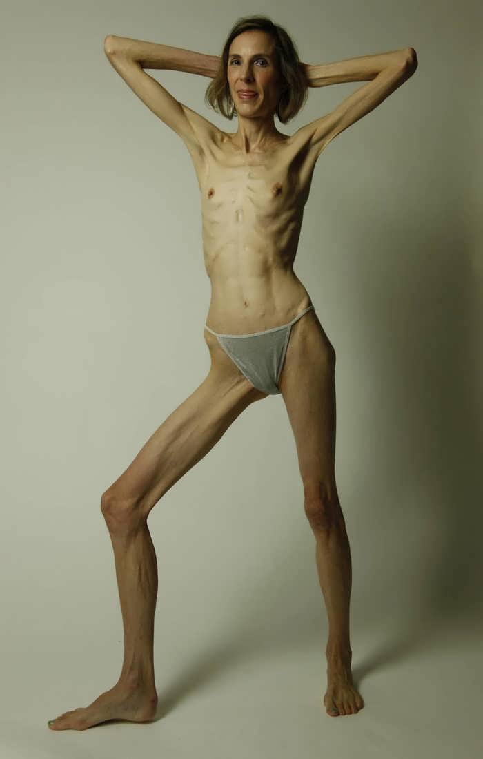 real anorexic busty naked milf
