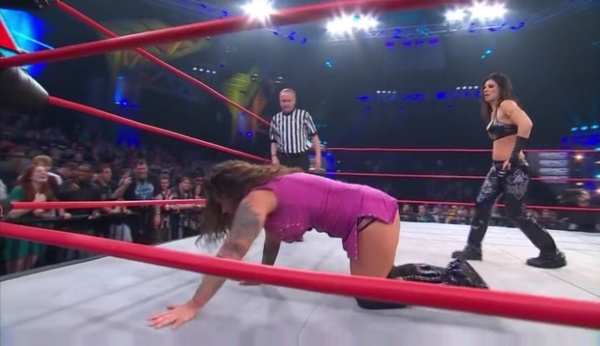 tna knockouts strip poker