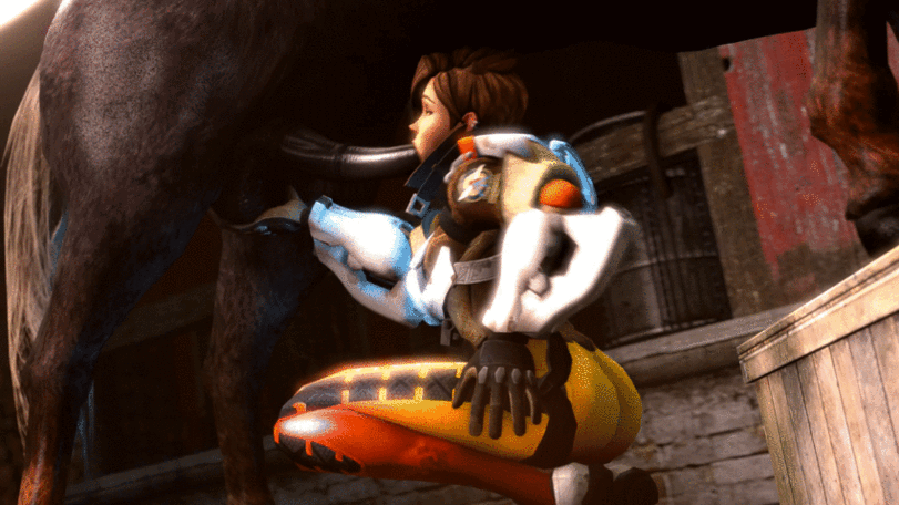 tracer sucking cock overwatch hentai